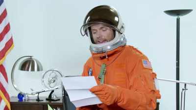 "Do your business cards
say, 'astronaut'?" - Bill Nye Saves the World