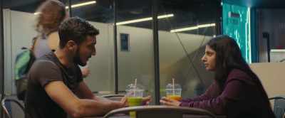 -Do you come here a lot?
-Oh, no, I just, uh-- - Polite Society