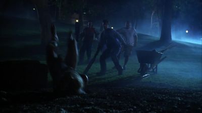 Do... Do you use scraps from the
dining halls for your compost ? - CSI: Crime Scene Investigation