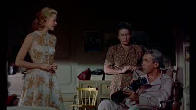 The last thing she would leave behind would be her wedding ringStella do you ever leave yours at homeThe only way anybody could get that ring would be to chop off my fingerLet's go down and find out what's buried in the gardenWhy not I've always wanted to - Rear Window