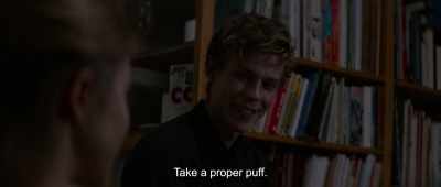 - Do you feel anything?
- Perhaps a little bit. - Thelma
