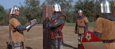 -Do you find it heavy?
-No. - The Black Shield of Falworth