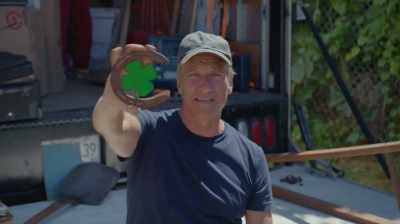 Do you hang it like this
so the luck stays in, - Six Degrees with Mike Rowe