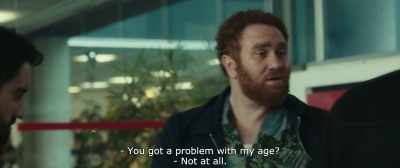 - Do you have a problem with my age?
- not - 15 Minutes of War