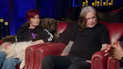 Do have anything
you wanna leave on... with? - The Osbournes Want to Believe