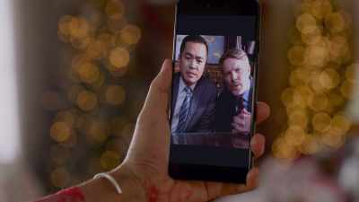 Do you have something
on your face? - Christmas in Louisiana