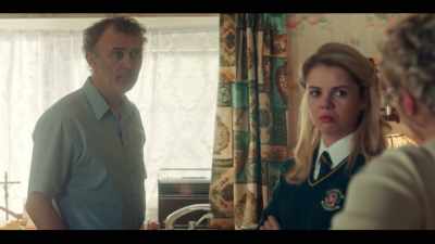 Do you hear this?
This'll be someone she met - Derry Girls