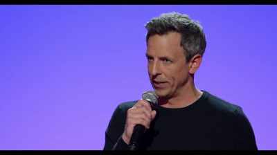 Do I do all the dishes
or just throw them in the garbage?" - Seth Meyers: Lobby Baby
