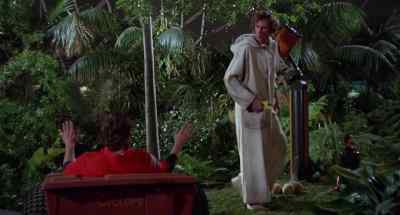 Do I have to put signs up here
to keep you guys off my grass? - Silent Running