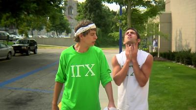 Do I look like an A student to you - Fraternity House