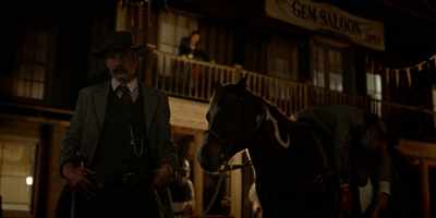 Do we know by
whose hand, Marshal, - Deadwood: The Movie