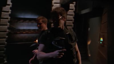 - Do we know where it is we're going?
- Not a clue. - Stargate SG-1