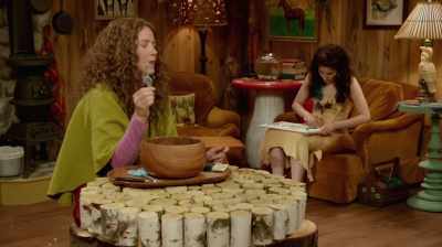 Do you know what kind of flower
this is, Esther? - At Home with Amy Sedaris