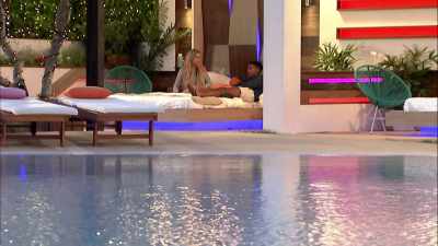 Do you know what's
jarring for me?
Because I'm thinking - Love Island