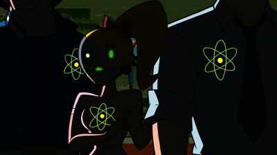 Do you know who that is?
Firestorm, the nuclear man. - Justice League Action