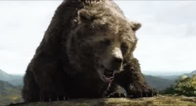 I did itWell done old chapHe must be in there Follow meNo no We're on level ground hereI'm in chargeAnd I've got a plan - The Jungle Book