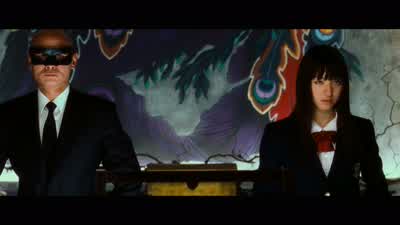Do you like FerrarisFerrari ltalian trashDo you want to screw meDon't laugh Do you want to screw me yes or noYesHow 'bout now big boyDo you still wish to penetrate meor is it Ior is it I who has penetrated you - Kill Bill: Vol  1