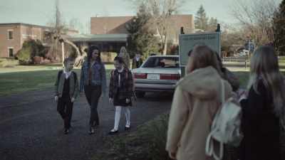Do you like your school?
- It's okay. - Lies Between Friends