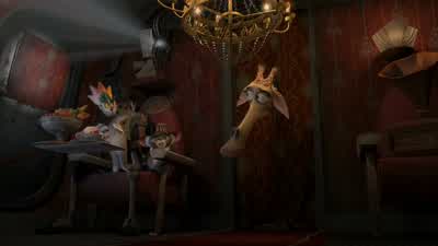 Do you mind going back This is first classIt's nothing personal We're just better than you Maurice I'm open Hit me - Madagascar: Escape 2 Africa