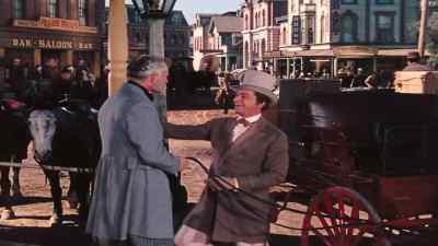 Do you mind holdin' my
horses for me, old man? - Western Union