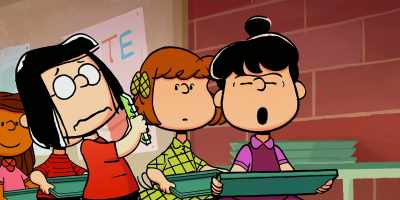 -Do you mind if I--
-No butts, no cuts, no coconuts! - Snoopy Presents: One-of-a-Kind Marcie