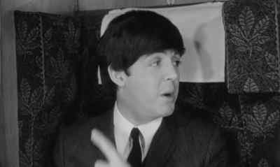Do you mind if we have it open? - A Hard Day's Night