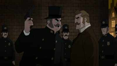 Do you mind telling me exactly why we
shouldn't shoot the murdering lunatic - Batman: Gotham by Gaslight