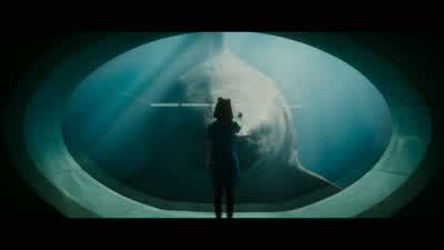 Do you miss your mom, big fish? - Meg 2: The Trench