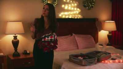 Do you need to use the
bathroom before I get in there? - Dashing Home for Christmas