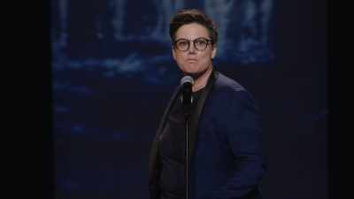 Do not apologize. I was going to take
my assigned seat and both the armrests. - Hannah Gadsby: Nanette