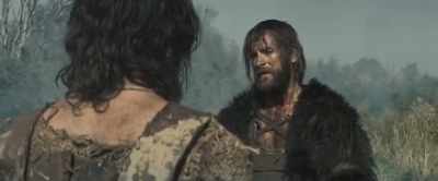 Do not dare cross this line. - The First King: Birth of an Empire