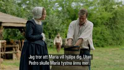 Do not send Pedro away.
It will silence Maria more. - Jamestown
