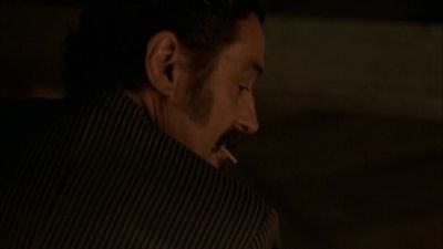 Do not throw up.
I don't want to smell your stink! - Deadwood