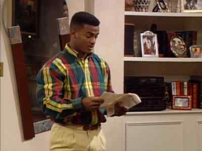 ''Do not use near water.'' - The Fresh Prince of Bel-Air