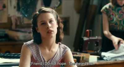 Do not worry.
she belongs to me.
. - Never Look Away