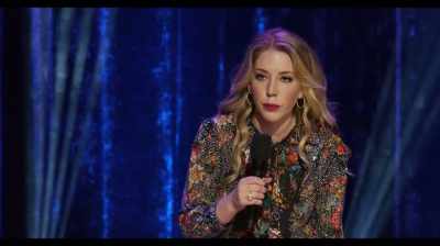 Do you promise? Get it on the wall." - Katherine Ryan: Glitter Room