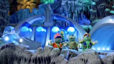 Do you realize that we just grew
plastic-eating bacteria - Fraggle Rock: Back to the Rock