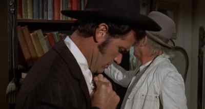 Do you realize the chance you was taking
asking him a question like that? - Support Your Local Gunfighter