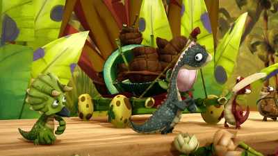 Do you really need all this
cooking equipment just to sing? - Gigantosaurus