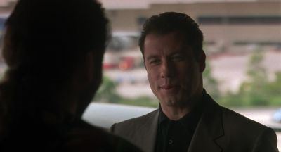 Do you see a black leather jacket - Get Shorty