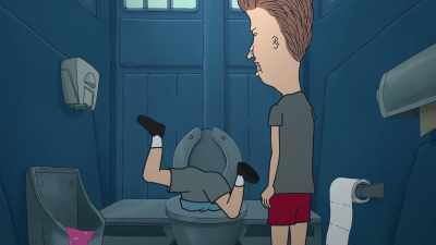 - Do you see it now?
- It stinks! - Beavis and Butt Head Do the Universe
