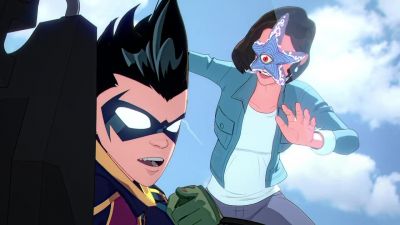 - Do something.
- I am doing something. - Batman and Superman: Battle of the Super Sons
