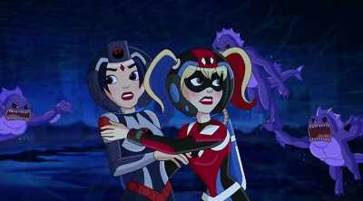 Do something, Raven,
or we'll be fish chow. - DC Super Hero Girls: Legends of Atlantis