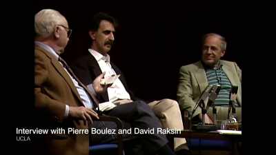 Do you still think that
music students in universities - Zappa