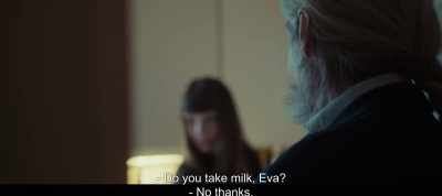 - Do you take milk, Eva?
- No thanks. - The Most Beautiful Boy in the World