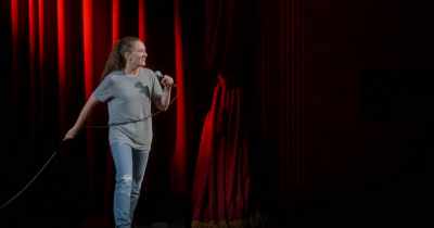 Do they teach you
these idiot slogans - Jacqueline Novak: Get on Your Knees