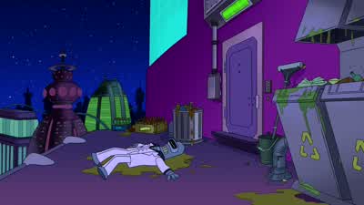 Do the backdance, do the backdance. - Futurama