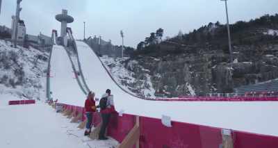 Do you think anyone watches me
race and thinks - Olympic Dreams