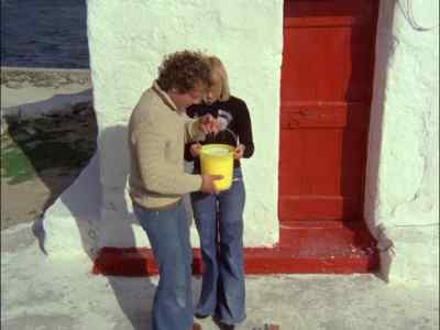 - Do you think he can drink this?
- Yes, he'll love it! - Island of Death