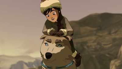 Do you think you can run around
and bark a lot, Ava? - The Dragon Prince